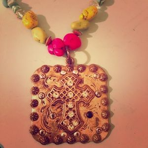 Multi-colored Western Cross